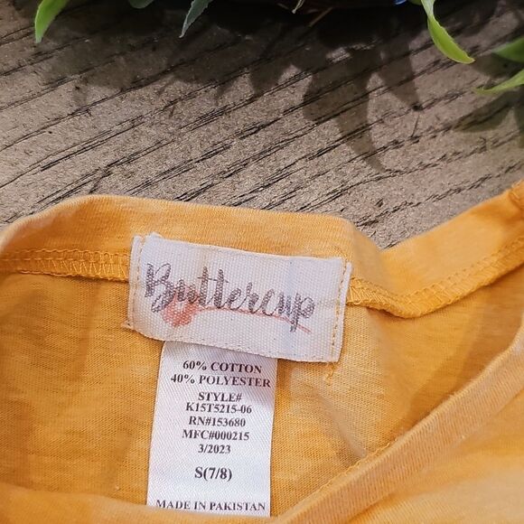 Faith Hope Love Yellow T Shirt Size 7/8 - Picture 3 of 8